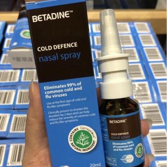 Ready stock Betadine nasal spray Dewasa 10 pcs murah