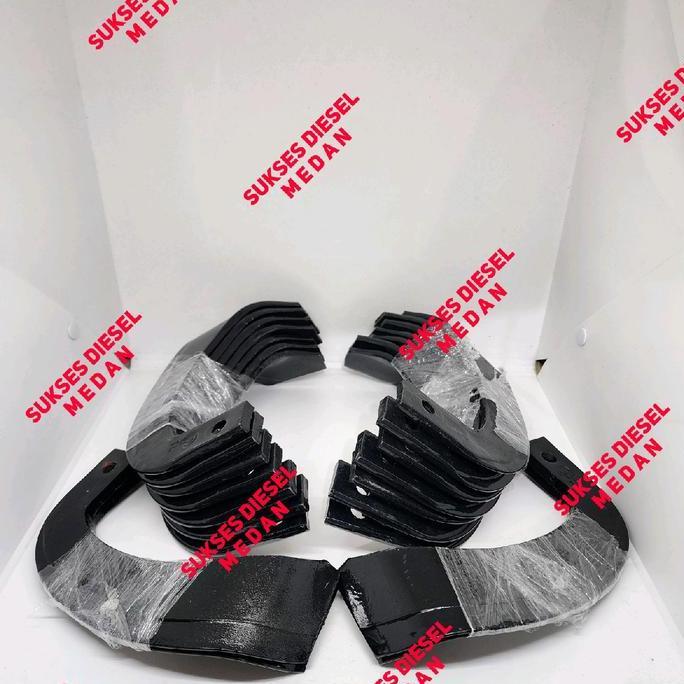 Pisau Rotary Quick Zena Set Rotary Blade 18 PCS Original Traktor Kubota Quick