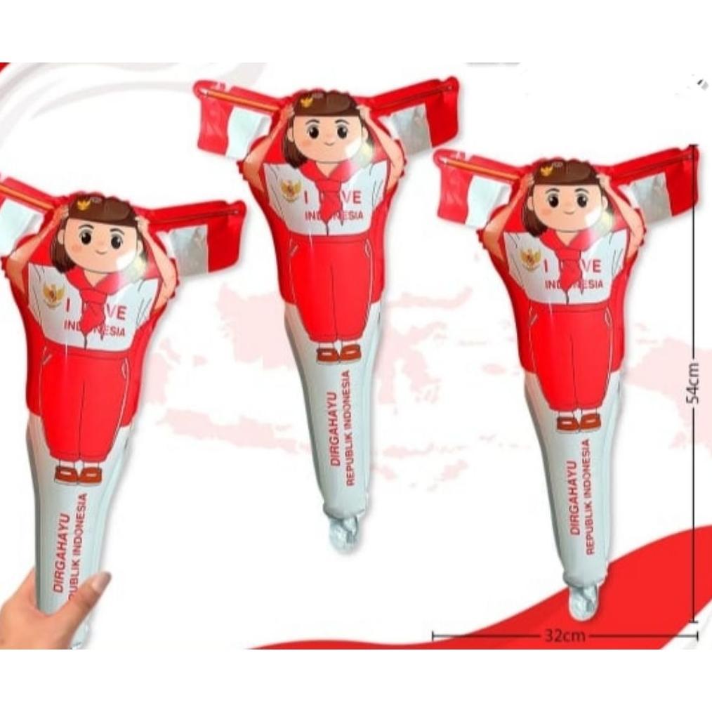 Balon Pentungan Hut Ri / Balon Tongkat Dirgahayu Ri New Product