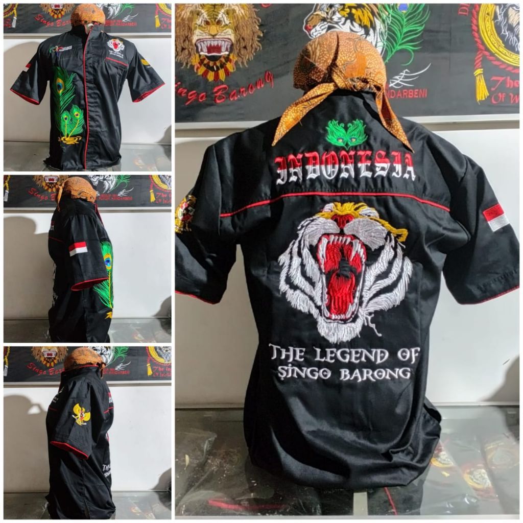 baju reog bordir / baju reog ponorogo / baju budaya