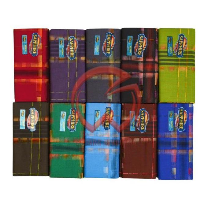 Grosir 10 Pcs Sarung Sapphire motif Milenial