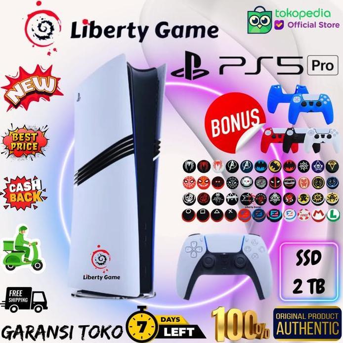 PS5 PRO Console / PS5 PRO Digital Version / SONY PlayStation 5 PRO / PRO 2TB / PS5 TERBARU / Region 