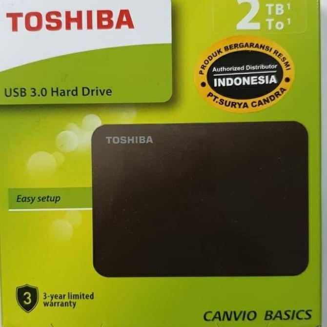 HDD External 2 TB Toshiba