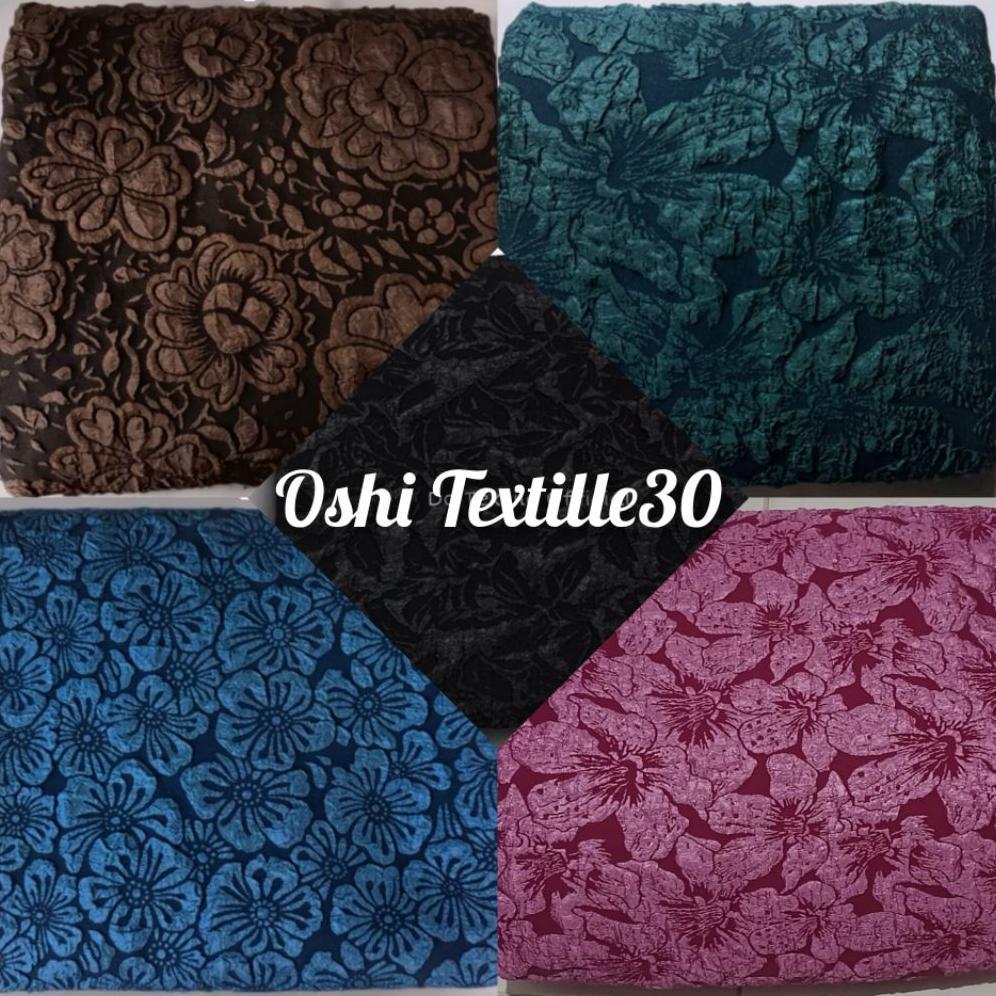 Kain Jaguar Embos Full Bordir Timbul Premium