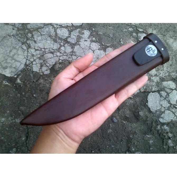 New- Sarung kulit asli herder / cap garpu original made in germany 6"