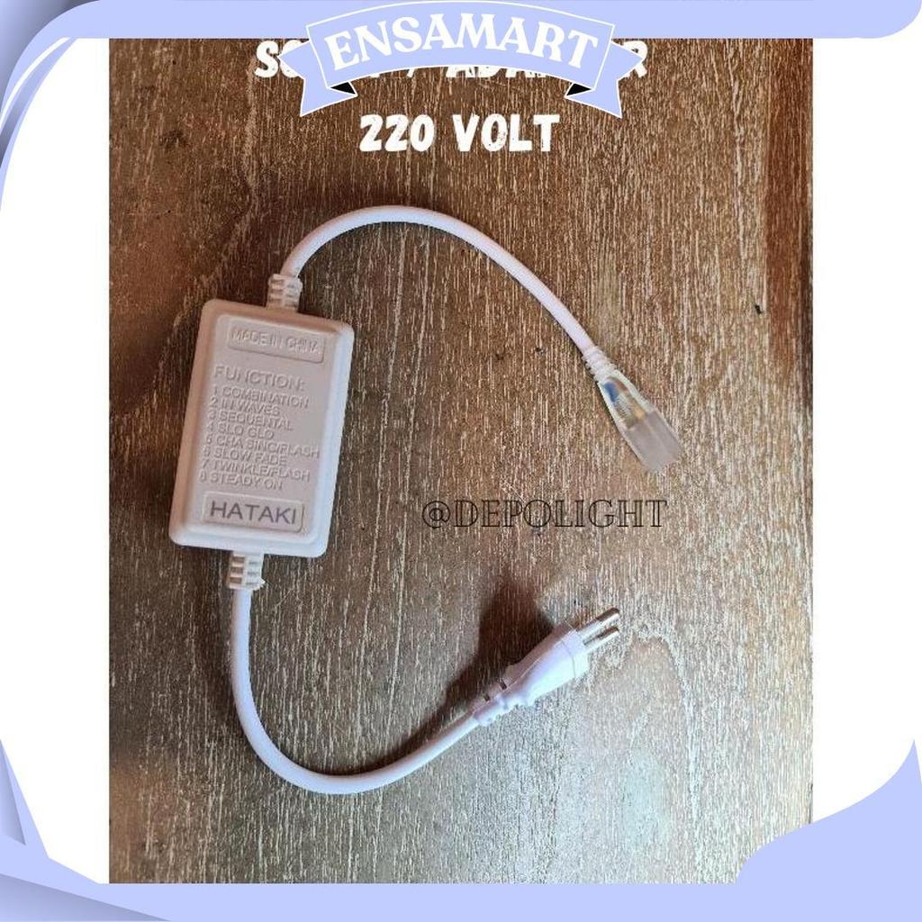 Soket Lampu Strip/Soket Rgb/Controller Rgb/Neon Flex/Adaptor Led Strip 220 Volt Sale