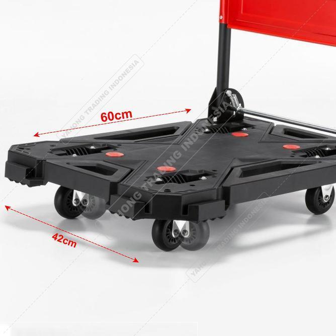 Troli Lipat Trolley Trolly Barang Troli Plastik Tebal 200Kg Sunc Tools