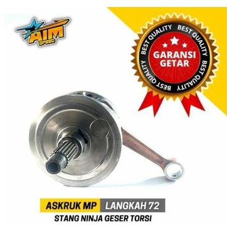 ASKRUK MP L72 STANG NINJA + GESER TORSI KRUK AS MEGAPRO LANGKAH 72 AIM SPEED ORIGINAL DAN TERPERCAYA