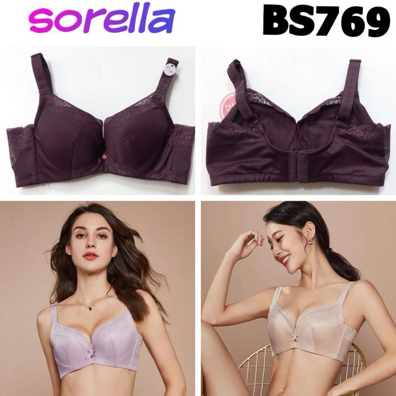BS769 sorella push up bra body contour cup full 34B 36B