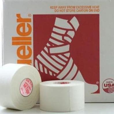 MUELLER ATHLETIC TAPE MTAPE 1 1/2 IN ORIGINAL TAPING JARI TANGAN KAKI Terlaris