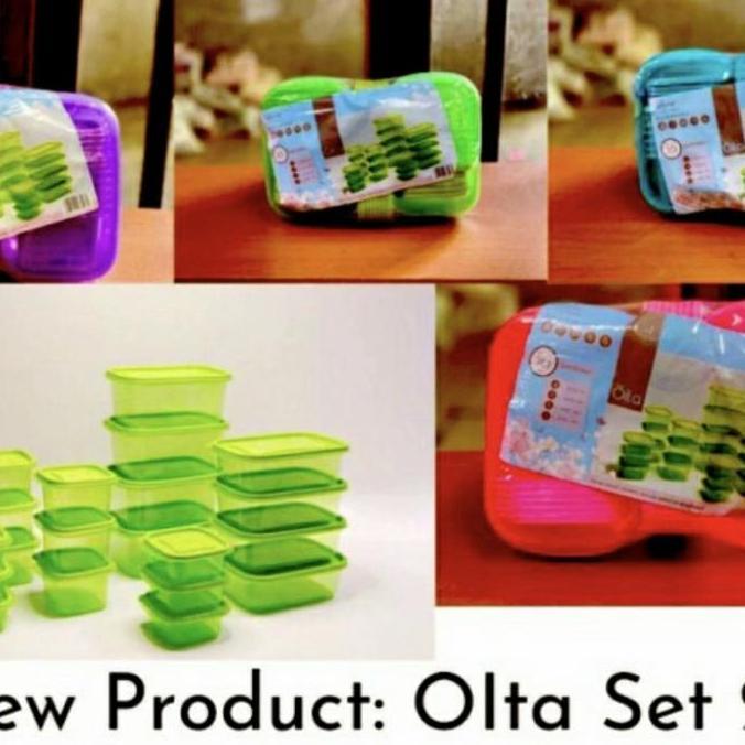 NEW SET TOPLES 20 PCS / TUPPERWARE HIGH QUALITY ORI