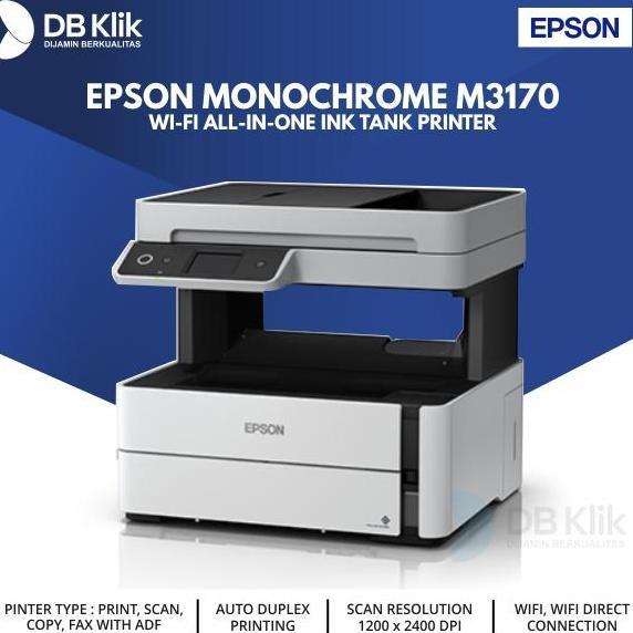 Terlaris Printer Epson M3170 Monochrome - Epson M3170 Ink Tank Printer