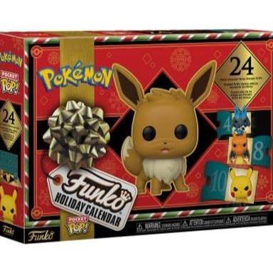 Funko Pop Holiday Calendar - Pokemon, 24 Pocket Pop Vinyl Figures