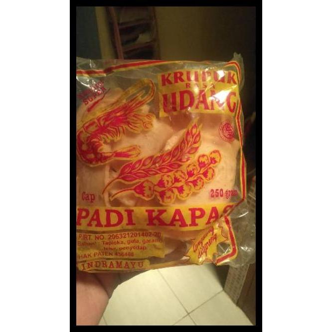 KERUPUK UDANG MEREK PADI KAPAS GURIH DAN MANTAP