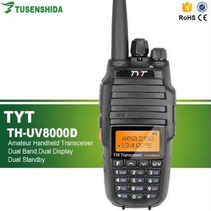 TYT TH-UV8000-D 10W Ultra-high Output Power Handheld Transceiver (HT) Walkie Talkie