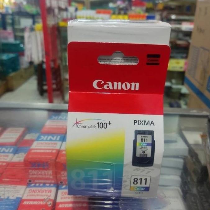 Tinta Cartridge Canon CL 811 Original IP2770, IP2770, MP245, MP258 Terlaris