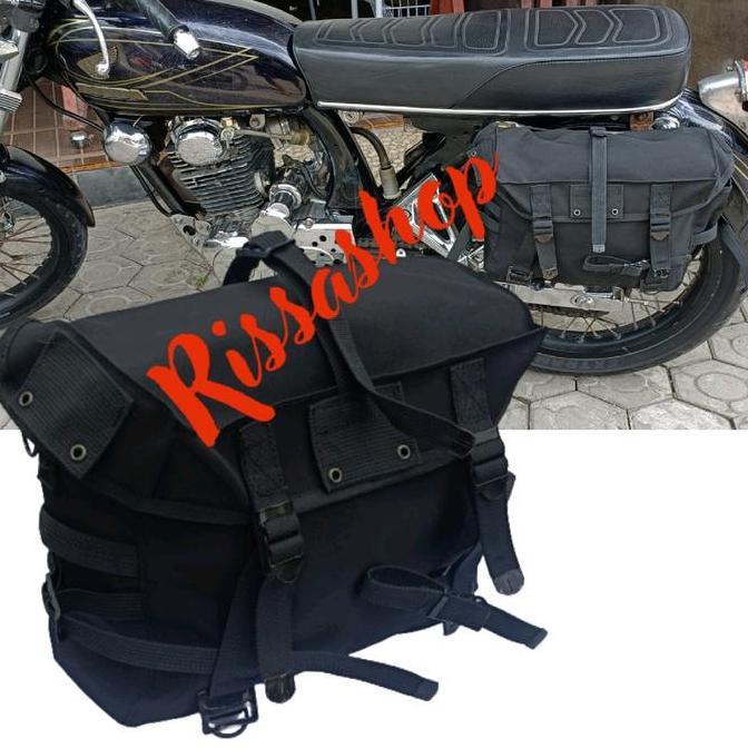 Tas Side Bag Motor Honda CB100 Win WHY