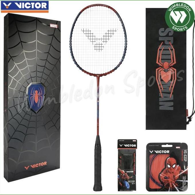 VICTOR X SPIDERMAN Raket Victor Spiderman Gift Box / Spiderman GB D Terlaris