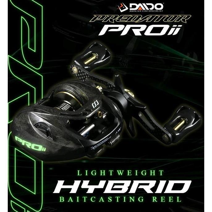 Reel BC Daido Predator Pro II 200 SW Drag Clicker DIN