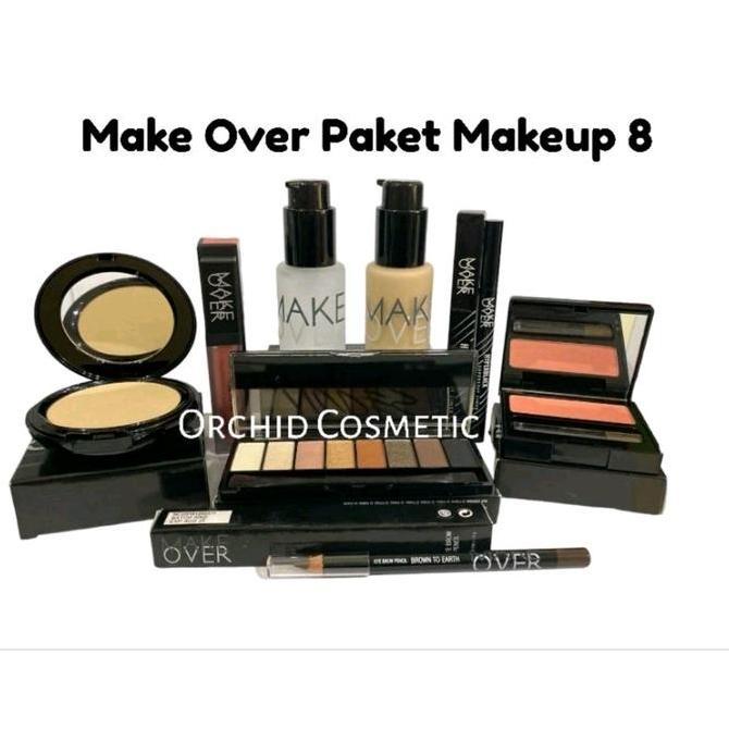BEST MAKE OVER PAKET MAKEUP 8 /MAKE OVER PAKET HEMAT LENGKAP/MAKE OVER PAKET SESERAHAN