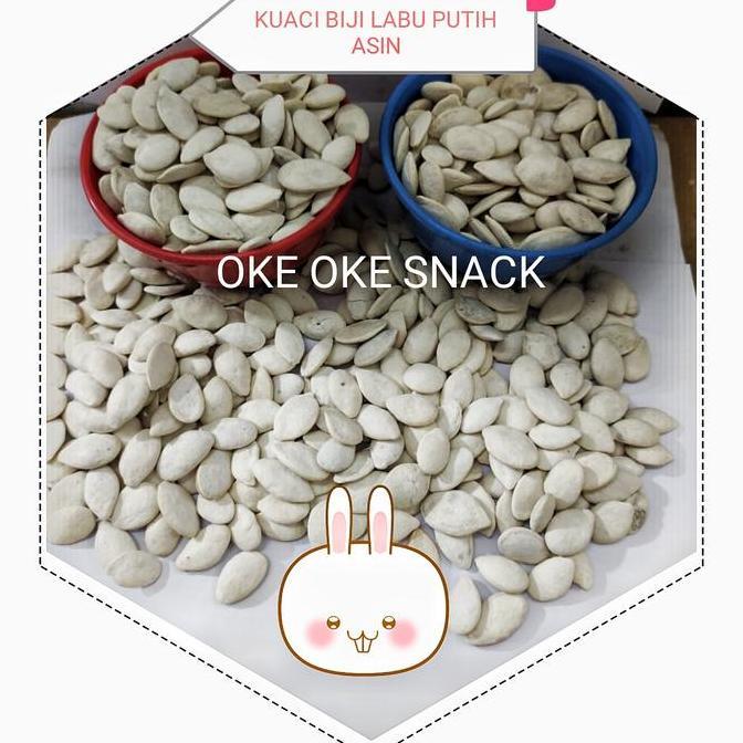 Kwaci Putih/Kwaci Biji Labu Putih/Pumpkins Seed 500Gram