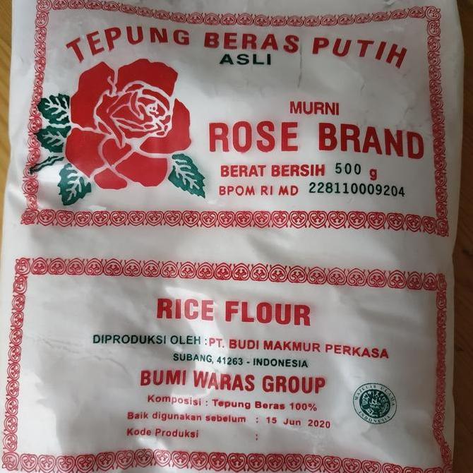 Tepung Beras Rose Brand 1 Dus 500Gr