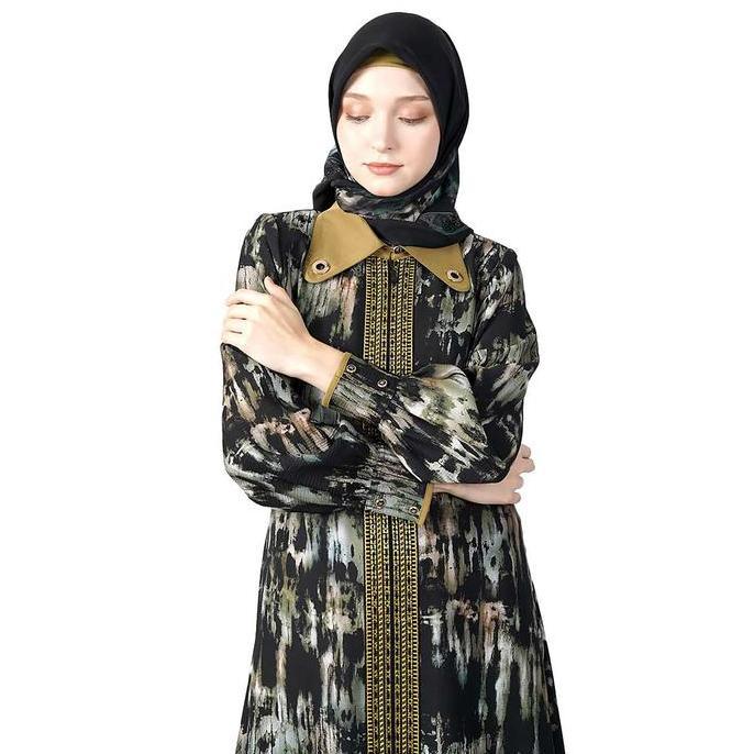 Sale Hikmat A6675-04 - Gamis Abaya Sable Radiance