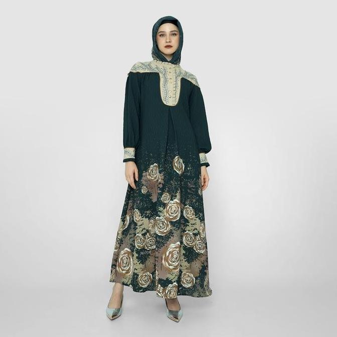 Sale Hikmat A3821 - Nebris Sylverose Gamis Abaya Wanita