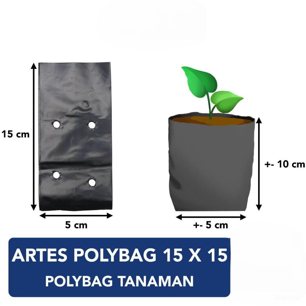 Promo Cod Plastik Polybag Polibag Semai Tanaman Kecil Sedang 