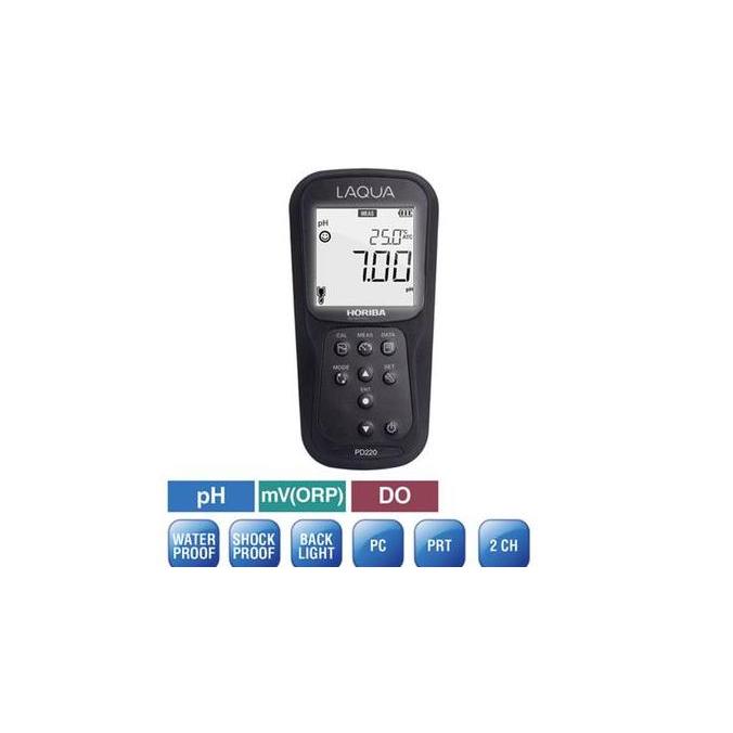 Horiba Laqua Handheld Type 200 Series Ph/Orp/Do/Temp. Meter Code Pd220M (Meter Only)