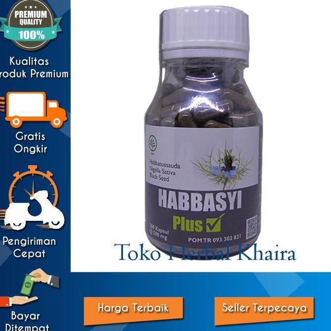 Ready HABBASYI PLUS 200 KAPSUL HABBATUSSAUDA NIGELLA SATIVA