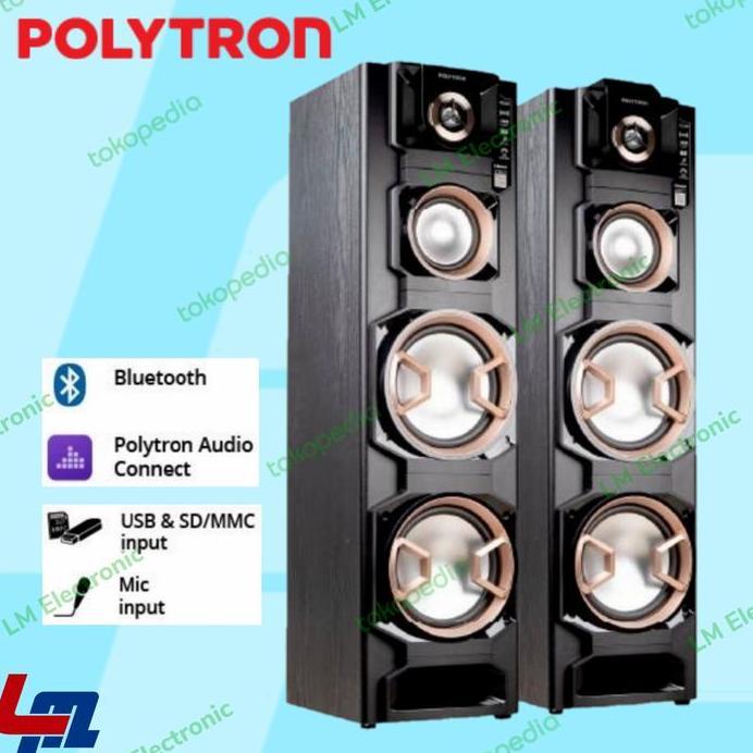 POLYTRON Speaker Aktif PAS8E28 / PAS 8E28