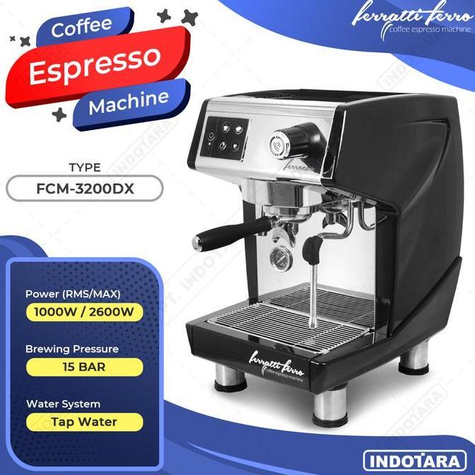 Terlaris Mesin Kopi Espresso / Espresso Machine Ferratti Ferro Fcm3200Dx