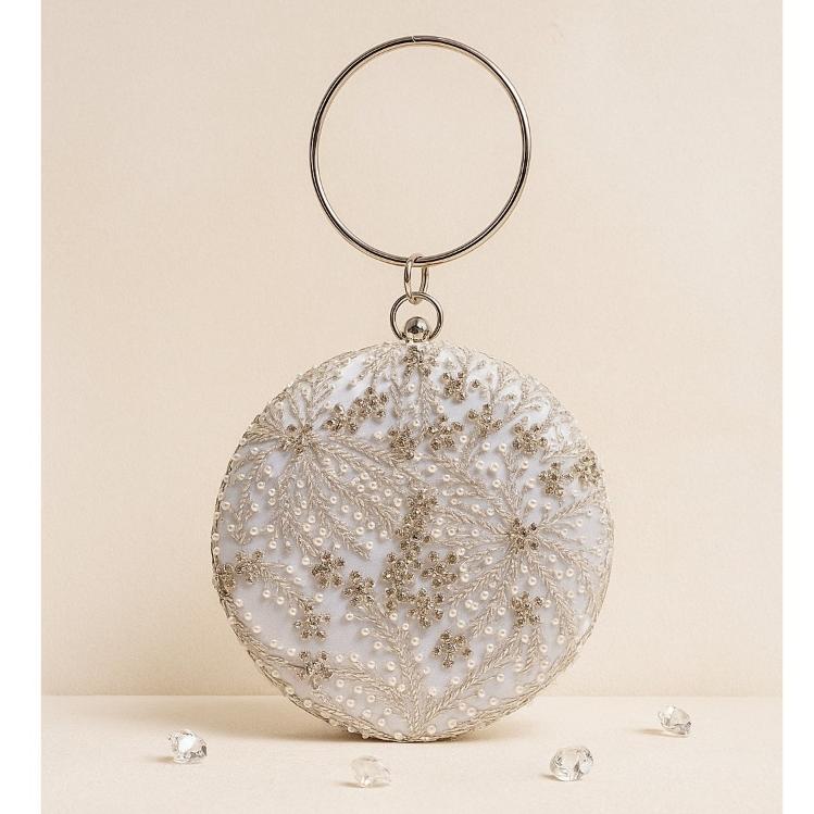 Waiwai Round Clutch Motif Manis 201C 17239 Clutch