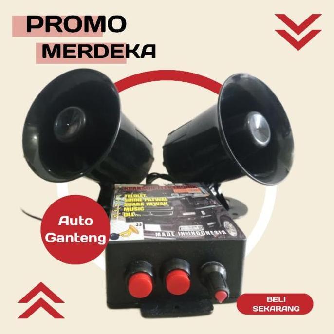 New- KLAKSON BASURI ELEKTRIK VERSI TOA 12 VOLT DAN 24 VOLT