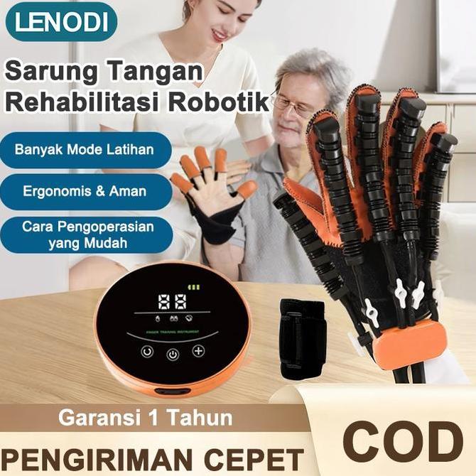 BEST SELLERSmart Glove Terapi Stroke - Sarung Tangan Elektrik untuk Pemulihan Otot Tangan & Jari | A
