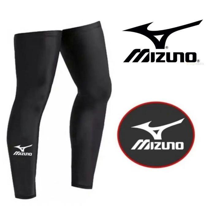 LEG SLEEVE MIZUNO Manset KAKI pelindung lutut leg warmer sepeda voli