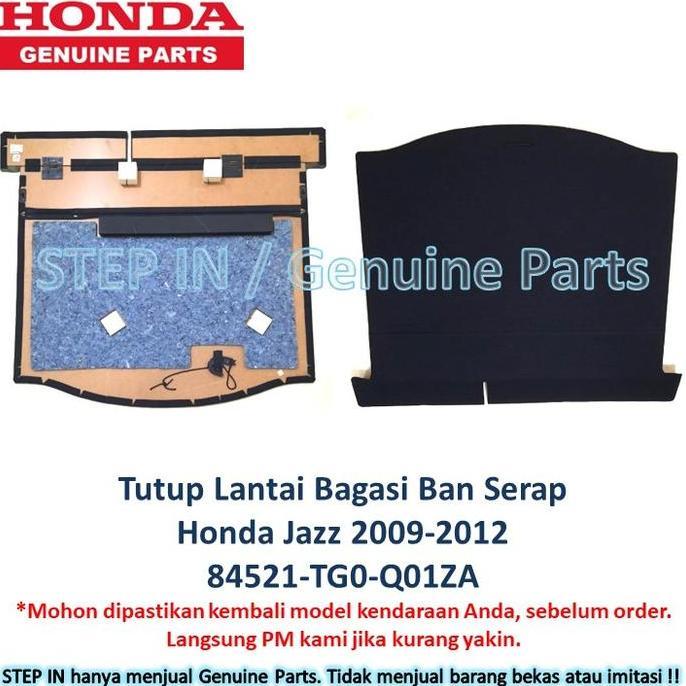 Promo Cover bawah Tutup ban serap lantai bagasi Belakang Honda Jazz GE6 GE8 RS S 2009 2010 2011 2012