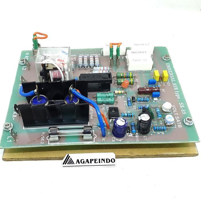 Avr Genset Universal Avr Sk-89 Bergaransi Original Dan Terpercaya