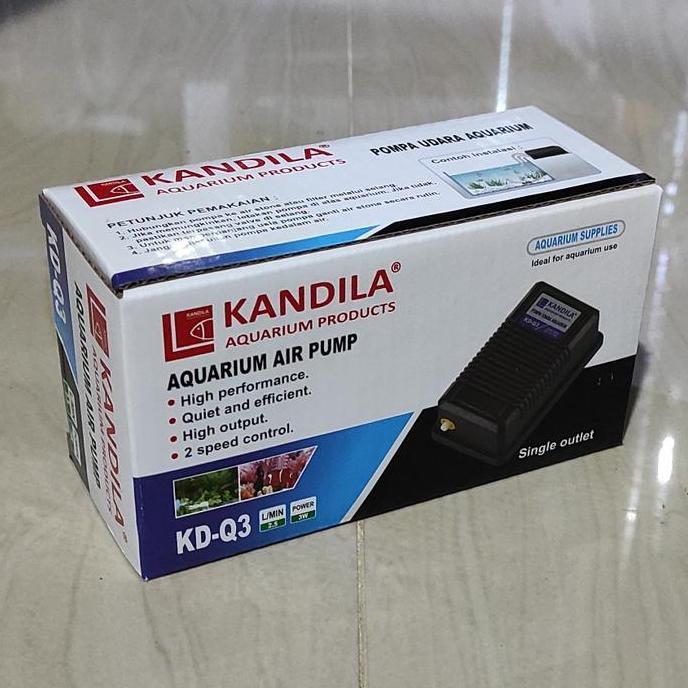 Aerator akuarium satu lubang mesin gelembung udara oksigen akuarium