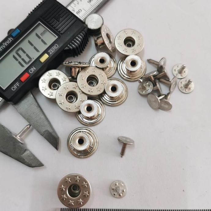 kancing jeans 17 mm anti karat/kancing jeans goyang 17mm zinc/100sets Promo Premium