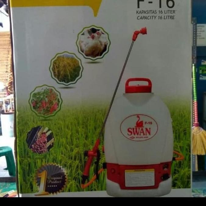 SPRAYER ELEKTRIK SWAN F-16L Kapasitas Tangki 16 Liter semprotan hama perkebunan / pertanian Promo Pr