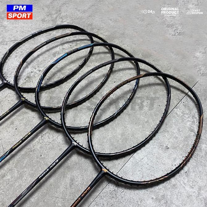 Raket Badminton Bulutangkis Hundred Blackstorm Black Storm Original Terlaris