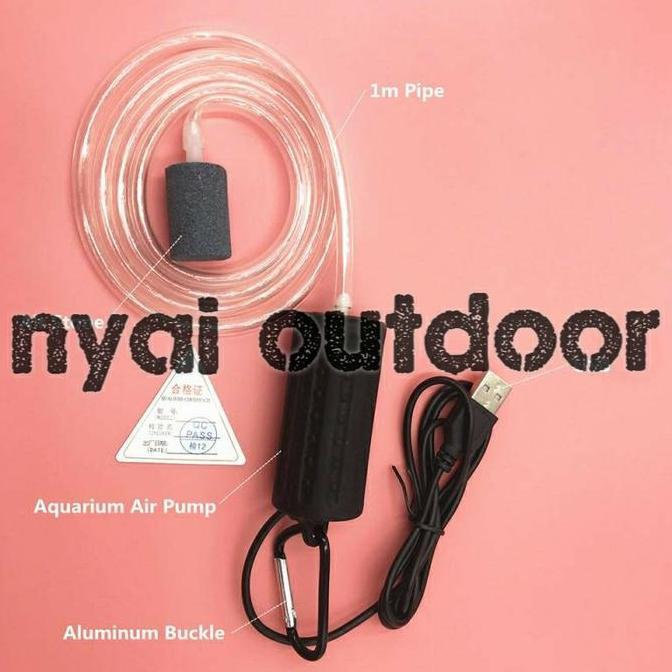 aerator dc usb power aquarium aerator umpan hidup