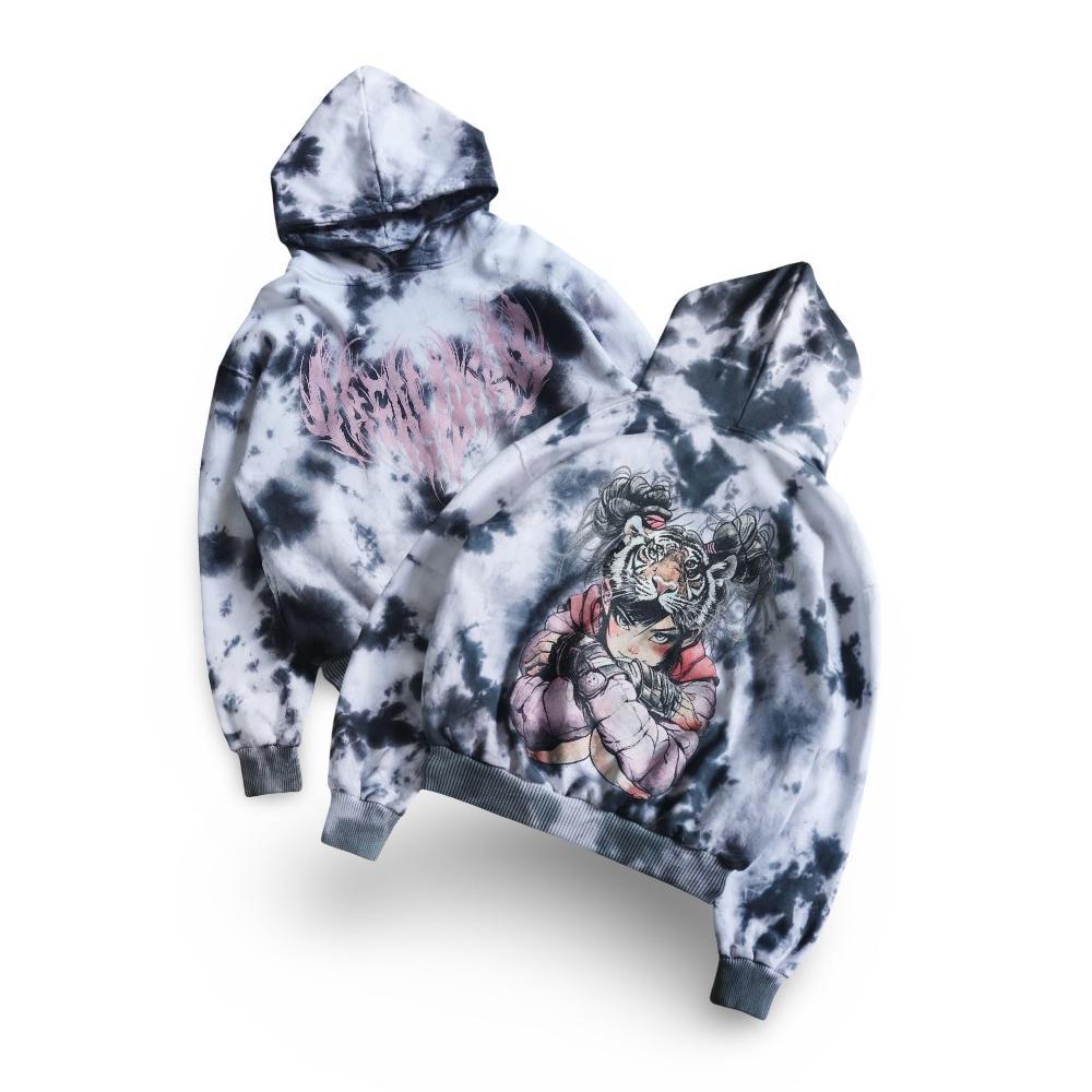 Dreambirds "Sheterror XXI" Pullover Hoodie White Washed