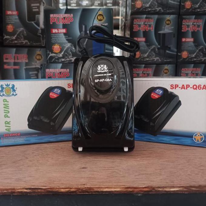 Pompa Aerator Aquarium 2 Lubang / Pompa Udara