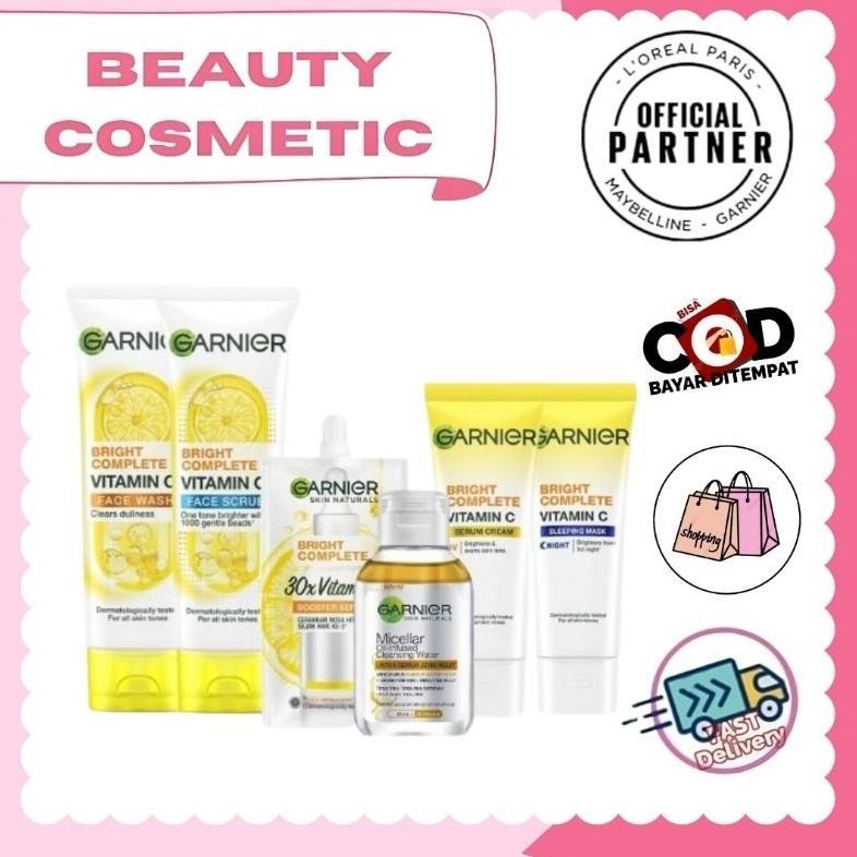 Garnier Bright Complete Paket Travel Lengkap || Garnier Paket Water Gel