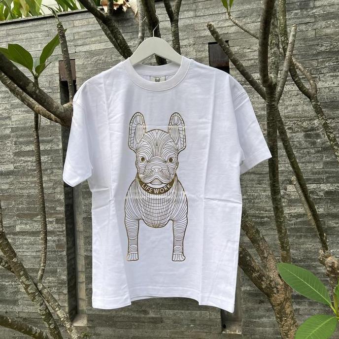 lifework gold radog white tee