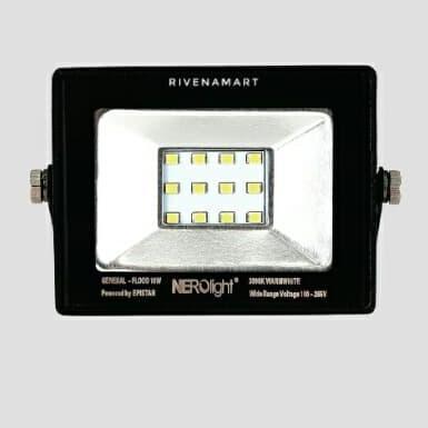 NERO Lampu Sorot / Tembak LED General Flood Light 10w 6000K Putih
