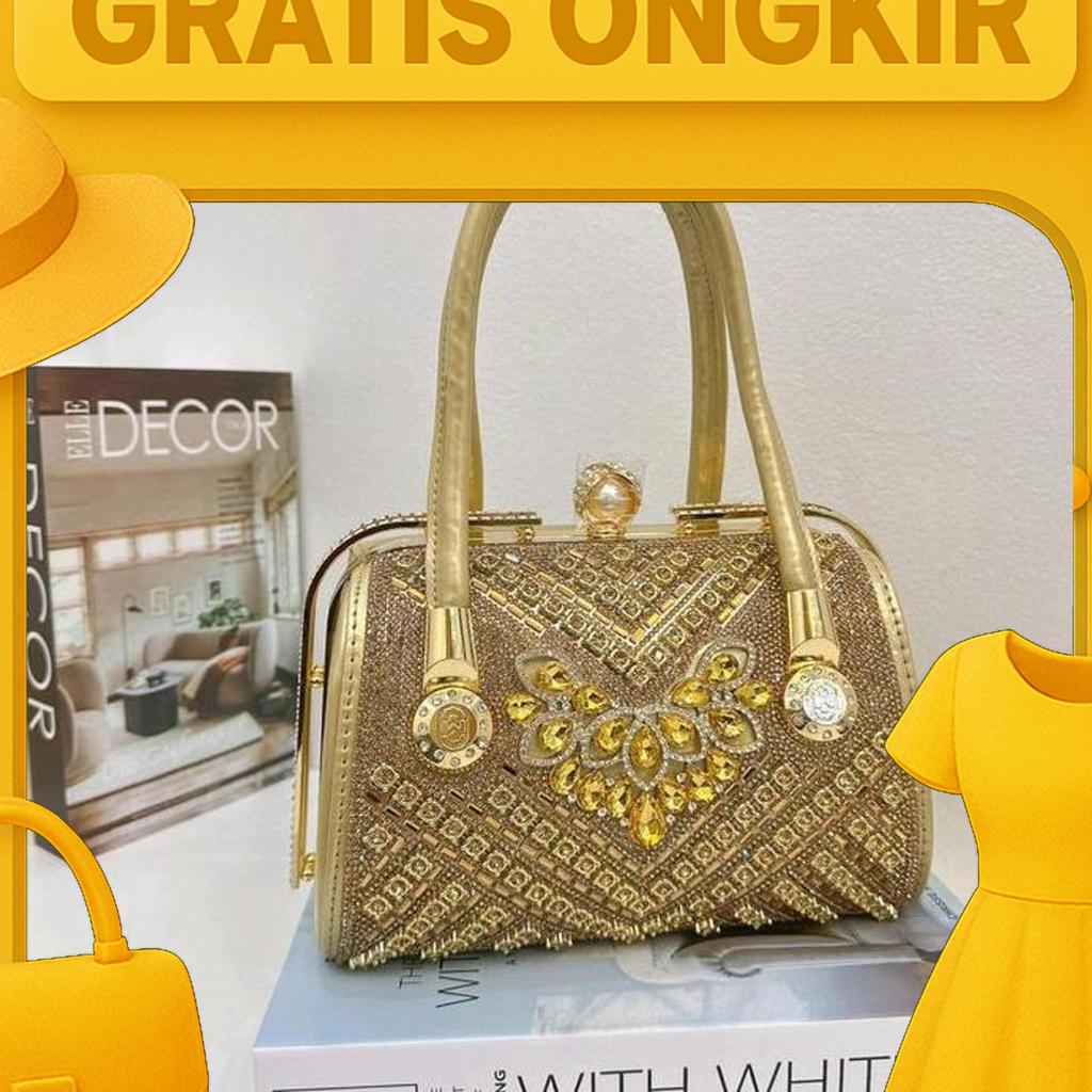Tas Pesta Wanita Glosy Rs 021-4 Tas Import ,Tas Kondangan ,Tas Jumbo, Tas Besar ,Tas Murah
